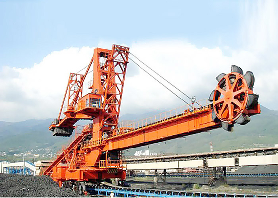 港の物品取扱いの石炭鉱業のための2000t/H BWのスタッカーそして回収器機械