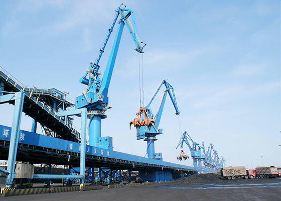 4リンク タイプ海港の港のガントリー クレーン、容器の処理装置の重負荷