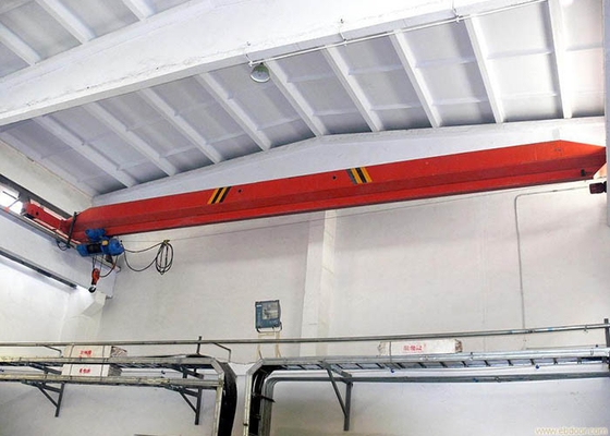 5トンのヨーロッパ式単一のガードEOTクレーン屋内モノレールの天井クレーン